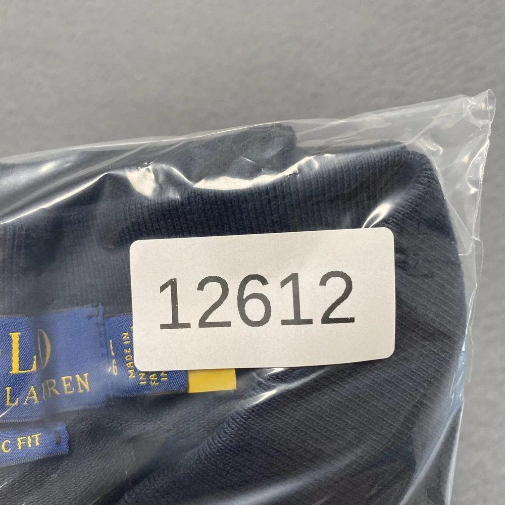 Polo Ralph Lauren Polo Shirt Mens XL Black Classic Fit Pony Logo Short‎ Sleeve